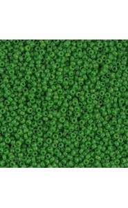 Miyuki rocailles Perlen 15/0 - Jade green opaque 15-411